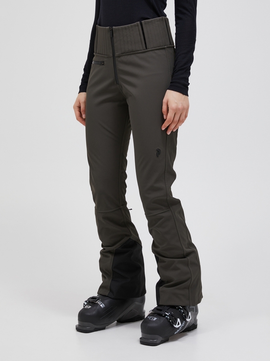 Olive Women Peak Performance High Stretch Ski Pants | US-OMDUG4079