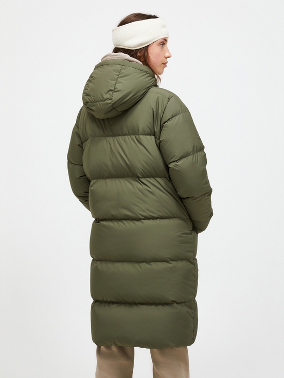 Olive Women Peak Performance Quiver Down Parka | US-BGDAT4368