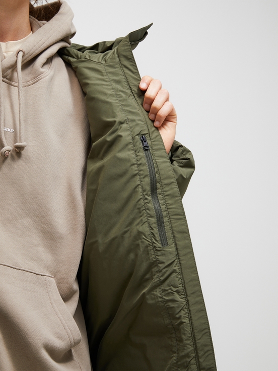 Olive Women Peak Performance Quiver Down Parka | US-BGDAT4368