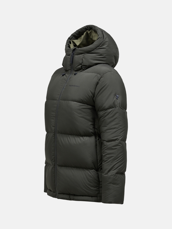 Olive Women Peak Performance Rivel Puffer Down Jacket | US-REITU1368