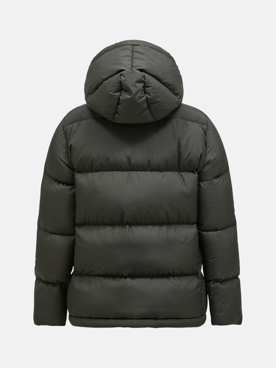 Olive Women Peak Performance Rivel Puffer Down Jacket | US-REITU1368