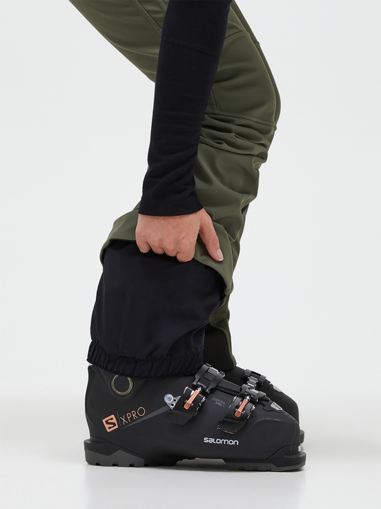 Olive Women Peak Performance Stretch Ski Pants | US-UDPRC7218