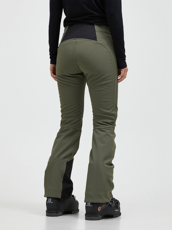 Olive Women Peak Performance Stretch Ski Pants | US-UDPRC7218