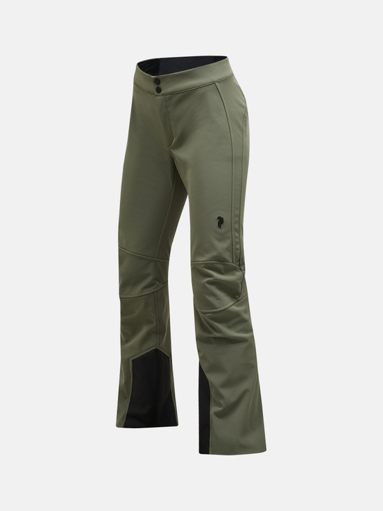 Olive Women Peak Performance Stretch Ski Pants | US-UDPRC7218