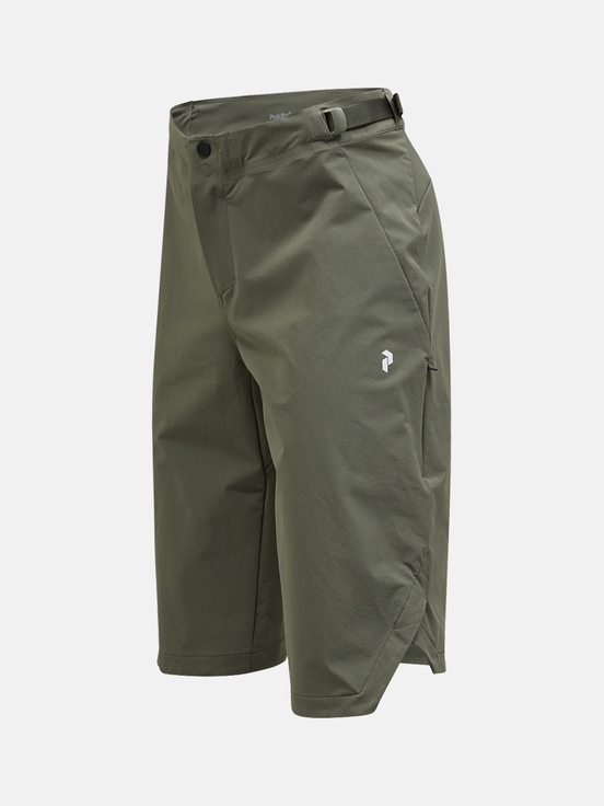 Olive Women Peak Performance Trail Mtb Shorts | US-LUGWQ5067