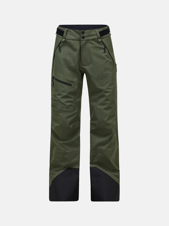 Olive Women Peak Performance Vertical Gore-tex 3l Shell Ski Pants | US-ITHFD5340