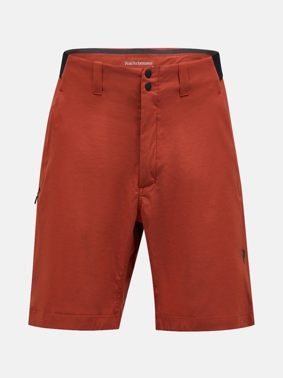 Orange Brown Men Peak Performance Commuter Shorts | US-AFLQU0917