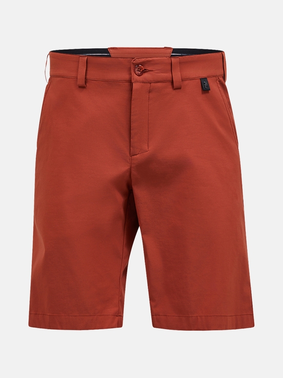 Orange Brown Men Peak Performance Player Shorts | US-JESTX5379