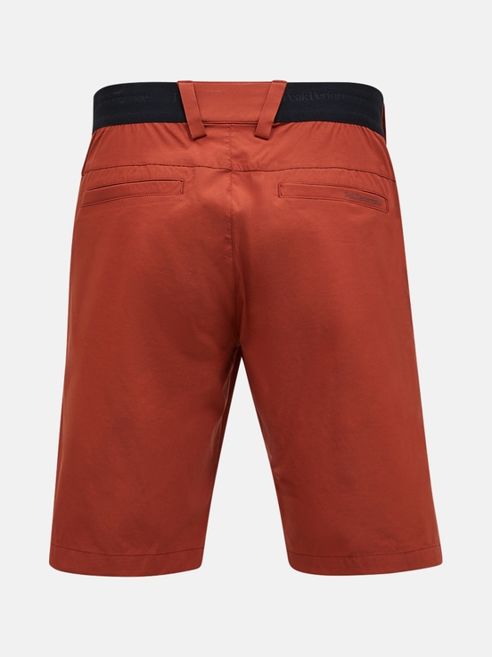 Orange Brown Men Peak Performance Player Shorts | US-JESTX5379