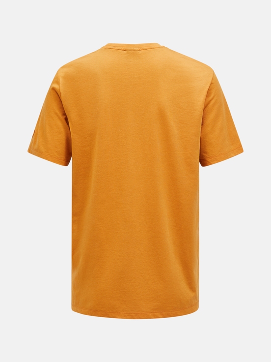 Orange Men Peak Performance Explore Graphic T-shirt | US-CDGWX4908