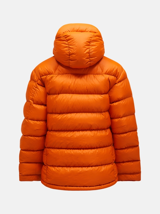 Orange Men Peak Performance Frost Down Jacket | US-SVMQU2059