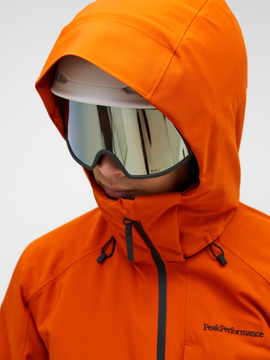 Orange Men Peak Performance Maroon 2l Insulated Shell Ski Jacket | US-FTQWZ6278