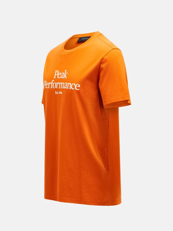 Orange Men Peak Performance Original T-shirt | US-OHGFM1604