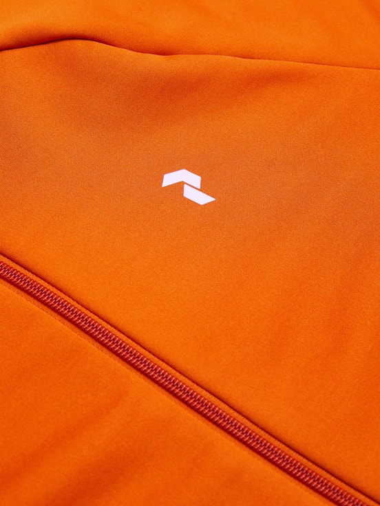 Orange Men Peak Performance Rider Zip Midlayers | US-AXPEN2764