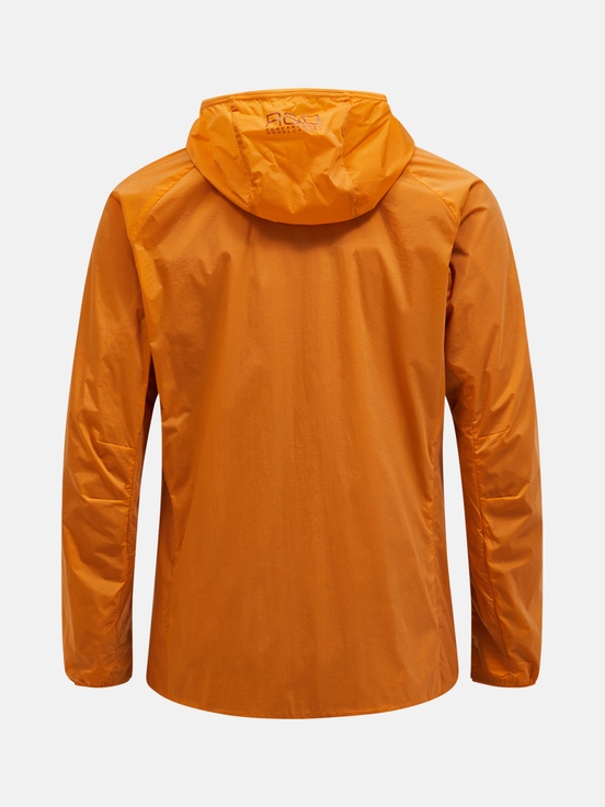 Orange Men Peak Performance Vislight Polartec® Alpha™ Insulated Wind Jacket | US-QOMVJ8462