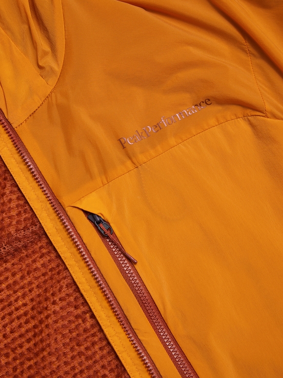 Orange Men Peak Performance Vislight Polartec® Alpha™ Insulated Wind Jacket | US-QOMVJ8462