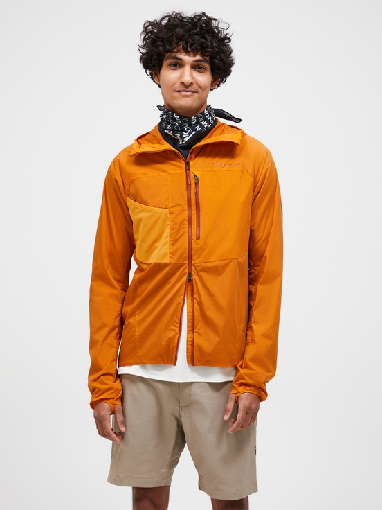 Orange Men Peak Performance Vislight Polartec® Alpha™ Insulated Wind Jacket | US-QOMVJ8462