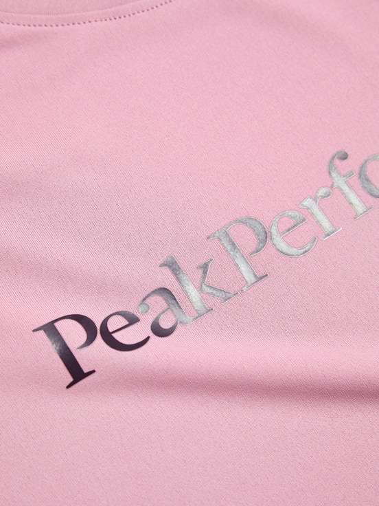 Pink Women Peak Performance Active T-shirt | US-YPMUA1324