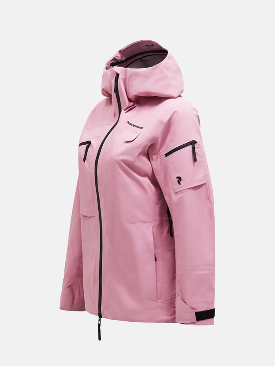 Pink Women Peak Performance Alpine Gore-tex 3l Shell Ski Jacket | US-LNDQR4936