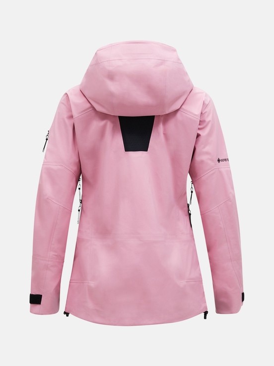 Pink Women Peak Performance Alpine Gore-tex 3l Shell Ski Jacket | US-LNDQR4936