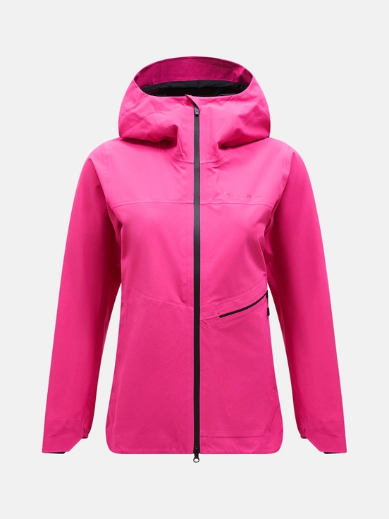 Pink Women Peak Performance Commuter Hipe 3l Shell Jacket | US-IBZQX5809