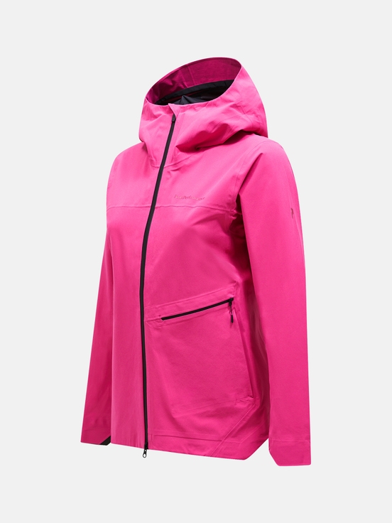 Pink Women Peak Performance Commuter Hipe 3l Shell Jacket | US-IBZQX5809