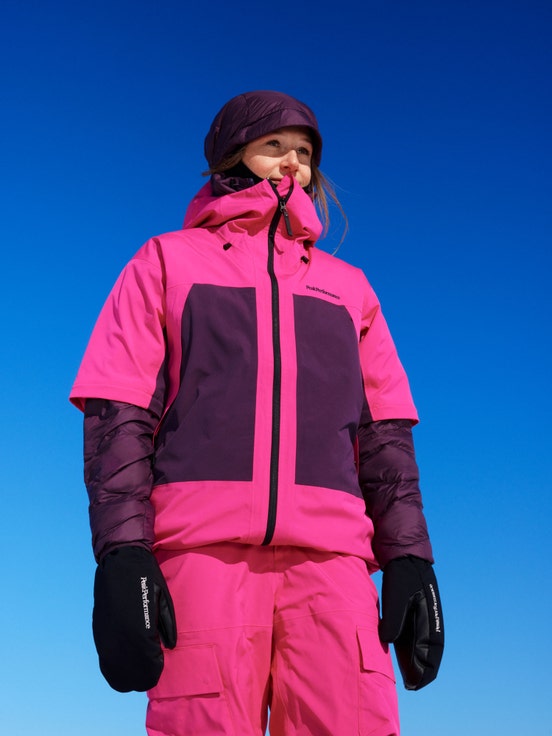 Pink Women Peak Performance Edge 2l Insulated Shell Ski Pants | US-SHJMU5689