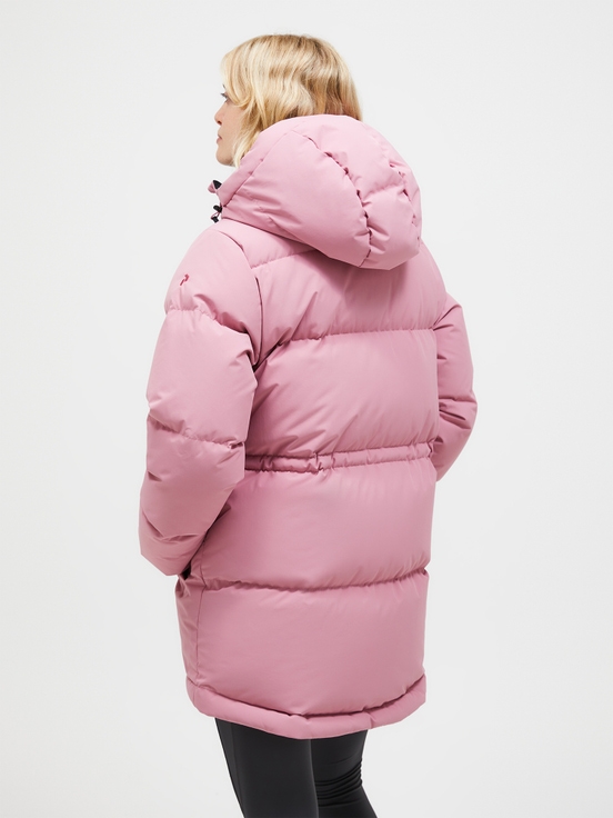 Pink Women Peak Performance Firn Down Parka | US-VMUIK5321