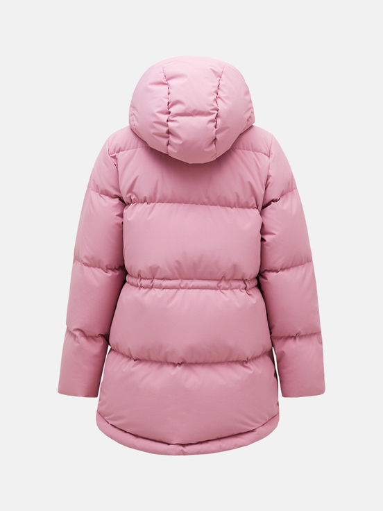 Pink Women Peak Performance Firn Down Parka | US-VMUIK5321