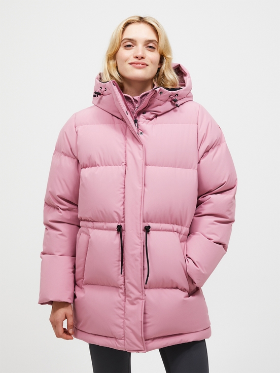 Pink Women Peak Performance Firn Down Parka | US-VMUIK5321