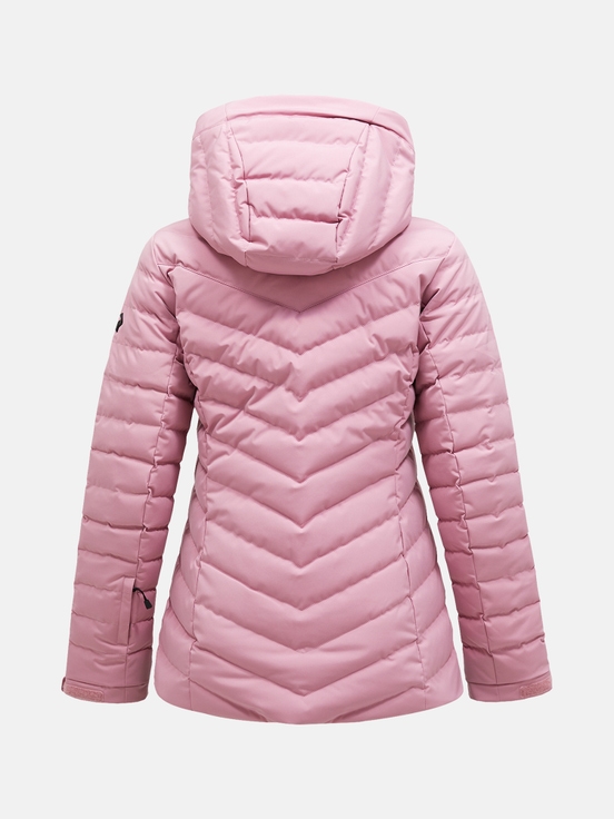 Pink Women Peak Performance Frost Down Ski Jacket | US-KNLGV4860