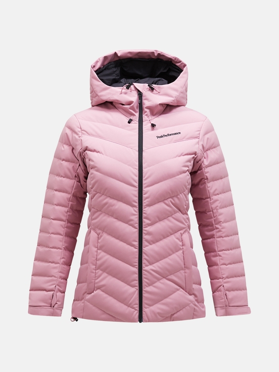 Pink Women Peak Performance Frost Down Ski Jacket | US-KNLGV4860