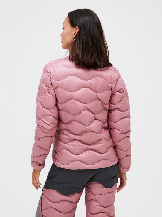 Pink Women Peak Performance Helium Down Jacket | US-UGNWQ2371