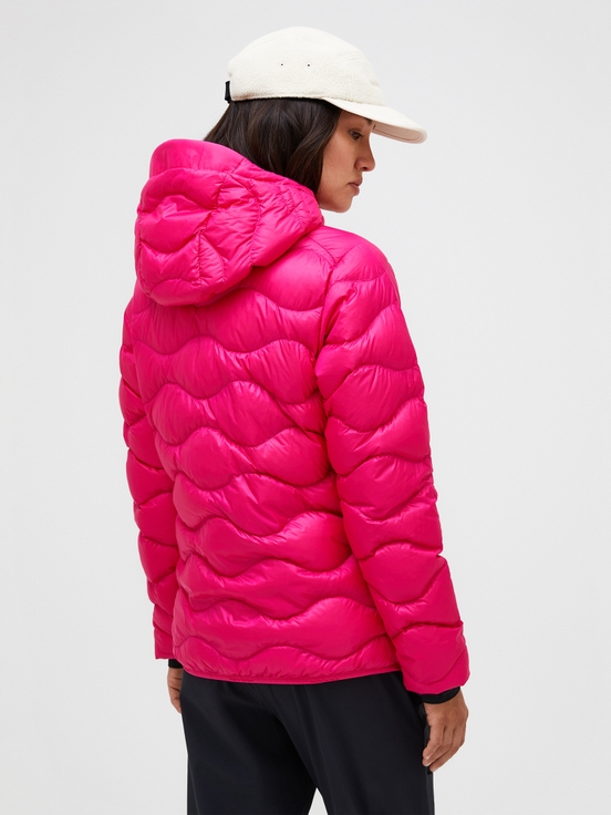 Pink Women Peak Performance Helium Hood Down Jacket | US-LEBXC7360