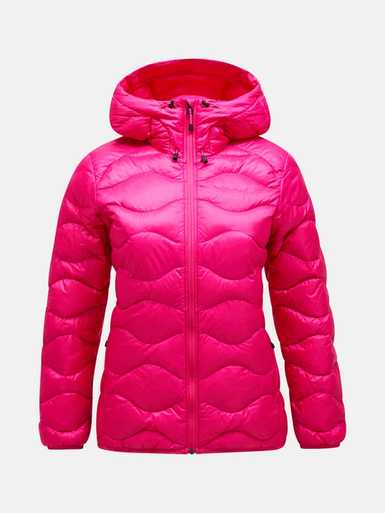 Pink Women Peak Performance Helium Hood Down Jacket | US-LEBXC7360