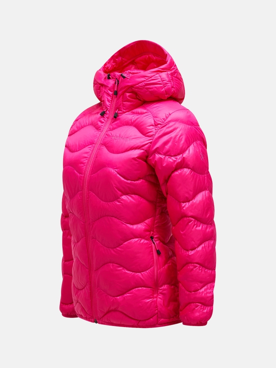 Pink Women Peak Performance Helium Hood Down Jacket | US-LEBXC7360