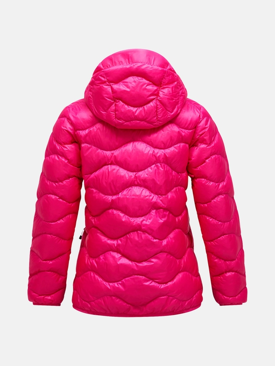 Pink Women Peak Performance Helium Hood Down Jacket | US-LEBXC7360