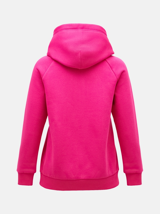 Pink Women Peak Performance Original Hoodie | US-NRDBL0381