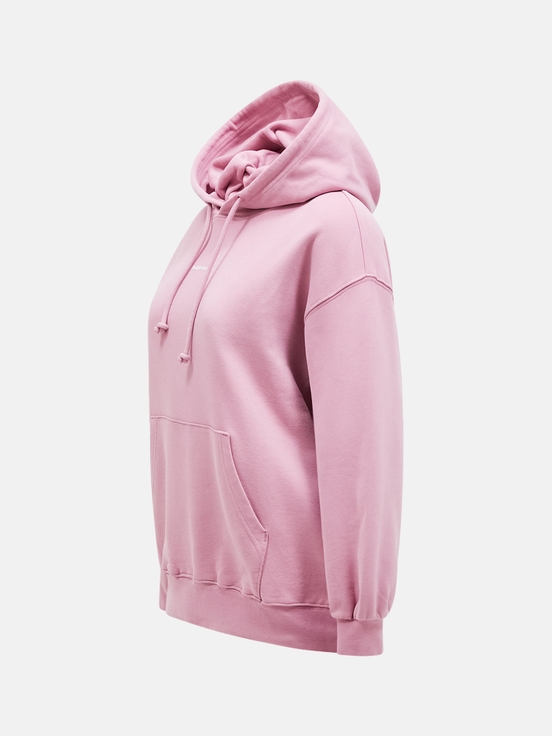 Pink Women Peak Performance Original Terry Hoodie | US-FVQGP3420