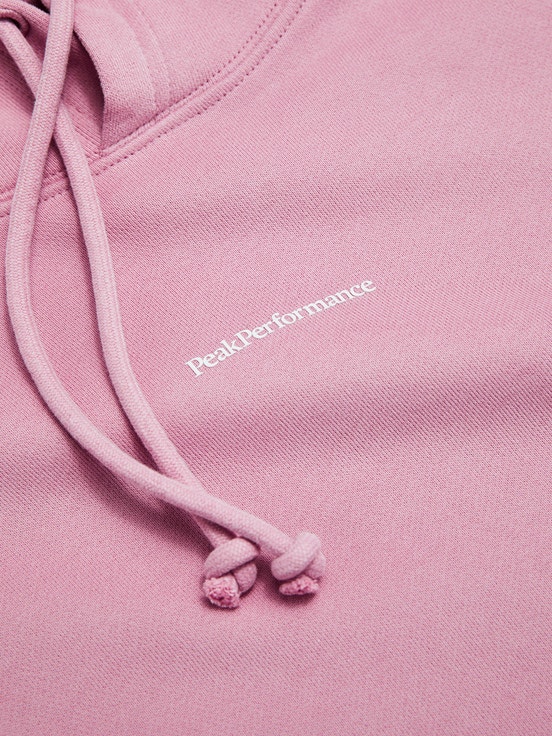 Pink Women Peak Performance Original Terry Hoodie | US-FVQGP3420