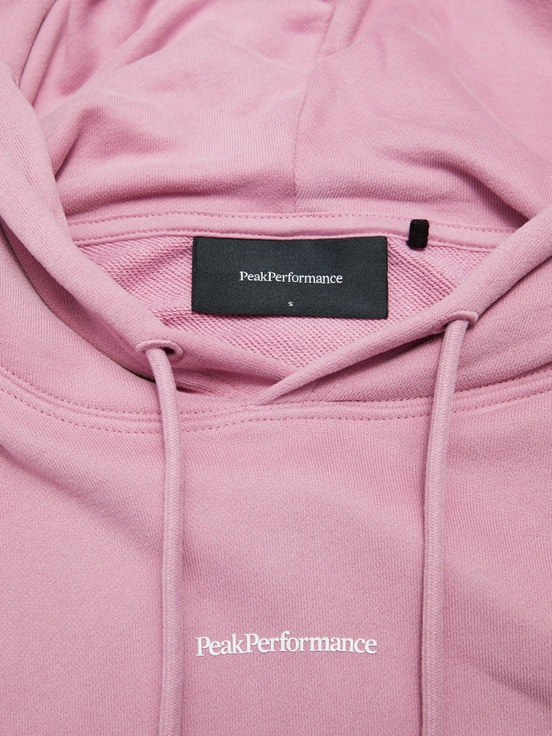 Pink Women Peak Performance Original Terry Hoodie | US-FVQGP3420