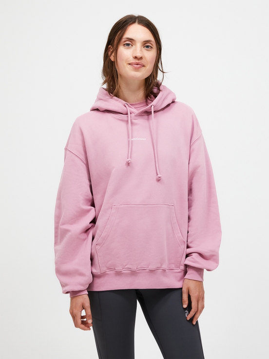 Pink Women Peak Performance Original Terry Hoodie | US-FVQGP3420