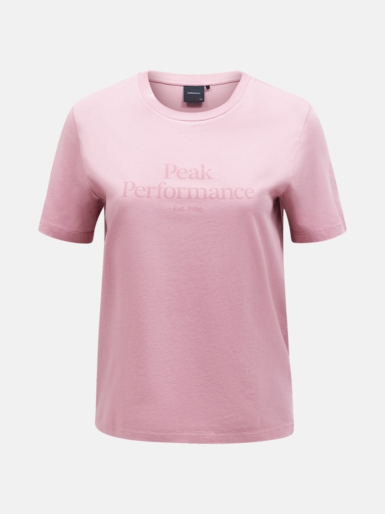 Pink Women Peak Performance Original T-shirt | US-HVNGF5917