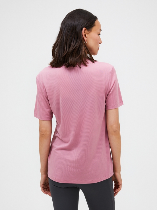 Pink Women Peak Performance Polartec® Delta™ Shortsleeve T-shirt | US-INAFP2504