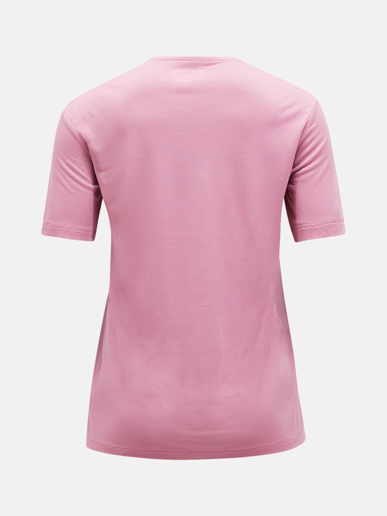 Pink Women Peak Performance Polartec® Delta™ Shortsleeve T-shirt | US-INAFP2504