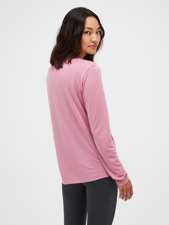 Pink Women Peak Performance Polartec® Delta™ Longsleeve T-shirt | US-CHLTZ5321