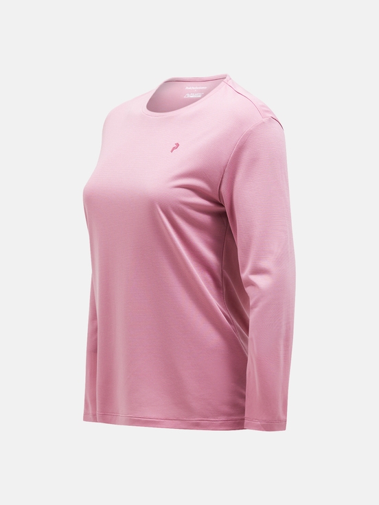 Pink Women Peak Performance Polartec® Delta™ Longsleeve T-shirt | US-CHLTZ5321