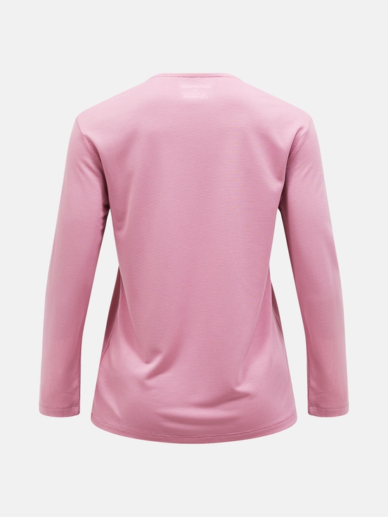 Pink Women Peak Performance Polartec® Delta™ Longsleeve T-shirt | US-CHLTZ5321