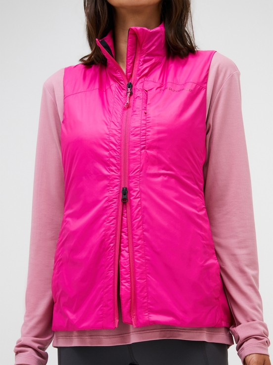 Pink Women Peak Performance Radiance Hybrid Vest | US-HRVCZ3879