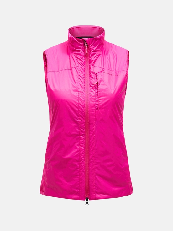 Pink Women Peak Performance Radiance Hybrid Vest | US-HRVCZ3879